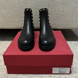 Valentino brand new in box boots with studs size 37